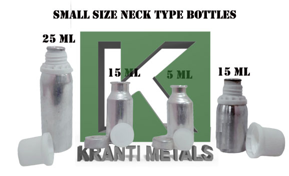 25 ml Aluminium Bottle